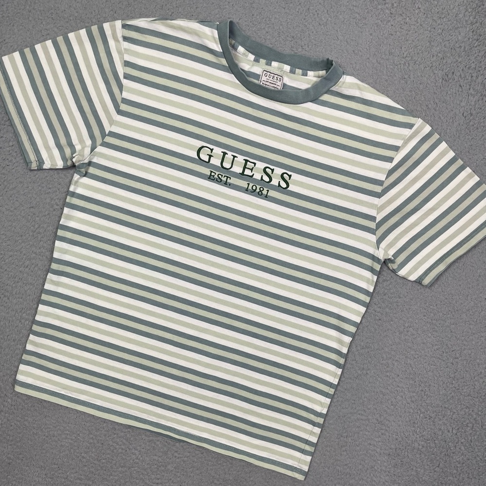 Guess jeans striped T-shirt - Picture 1 of 4